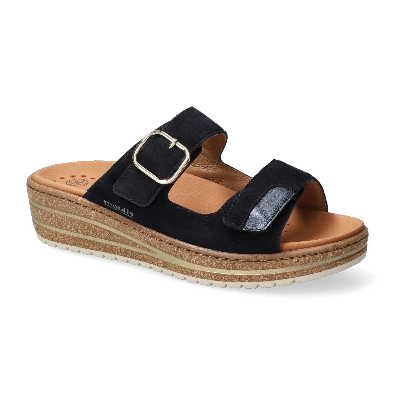 mules femme modèle Randya marine - Mephisto